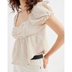 Urban Outfitters Beverly Babydoll Top L